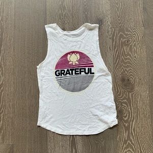 Spiritual Gangster Grateful tank top